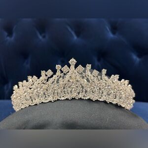 Elegant Silver Tiara